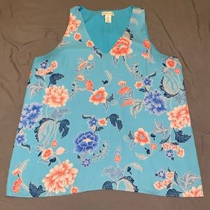 🆑 5/$25 Adrienne Vittadini Floral Blouse 🆑